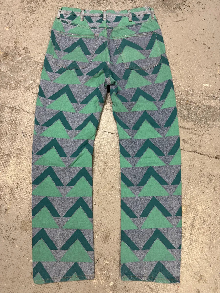 Acne Studios Bla Konst Land Print Denim Jeans LmjGTlu 3