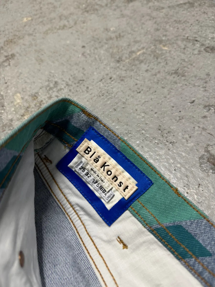 Acne Studios Bla Konst Land Print Denim Jeans LmjGTlu 9