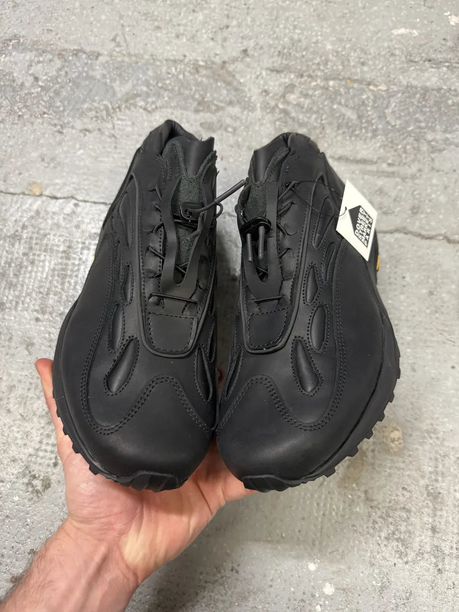 Akmé Black Akme Military Vibram Horse Leather Sneakers ABJZewU 4