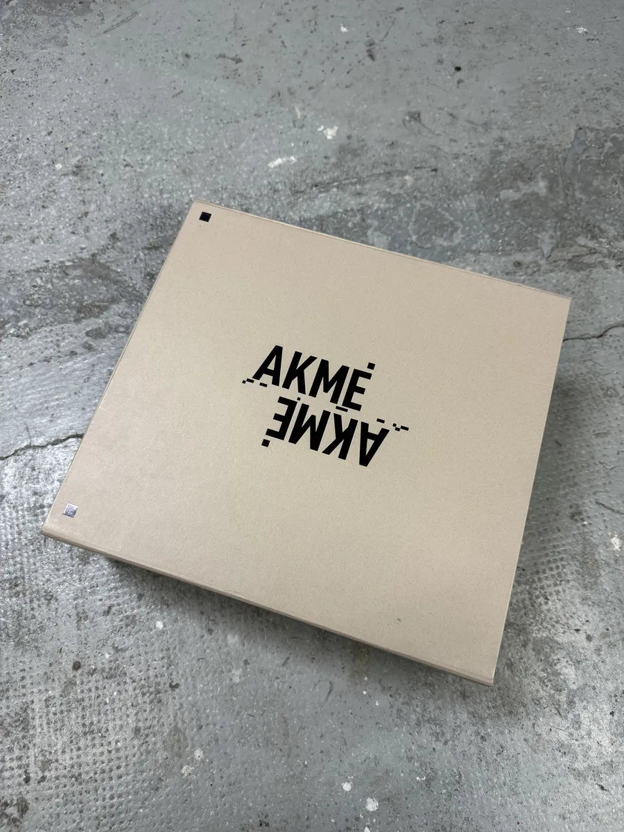 Acne Studios Black Akme Military Vibram Horse Leather Sneakers (44eu/us10) cDWrHMw 6