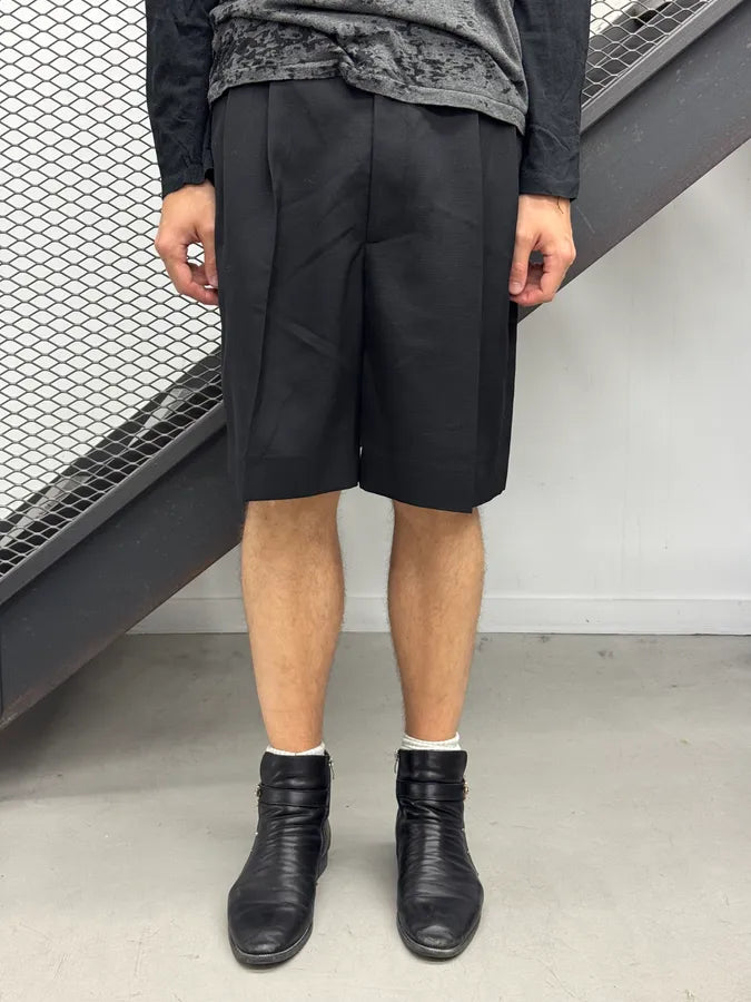 Acne Studios Black Classy Wool Shorts wZeTttL 0