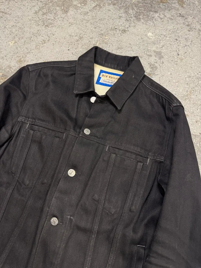 Acne Studios Black Denim Trucker Jacket sHfedWF 2