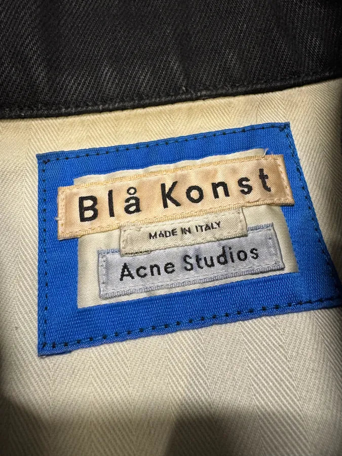 Acne Studios Black Denim Trucker Jacket sHfedWF 4