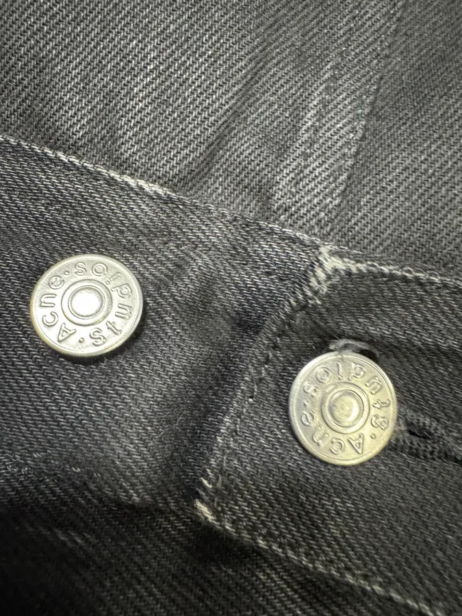 Acne Studios Black Denim Trucker Jacket sHfedWF 5