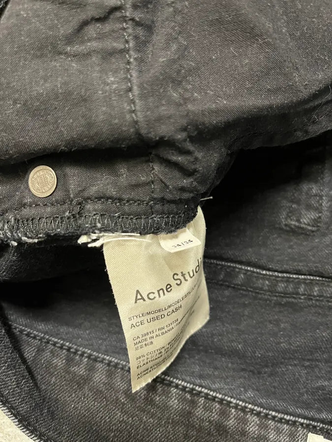 Acne Studios Black Faded Denim Jeans (M) ZyRxsyh 10
