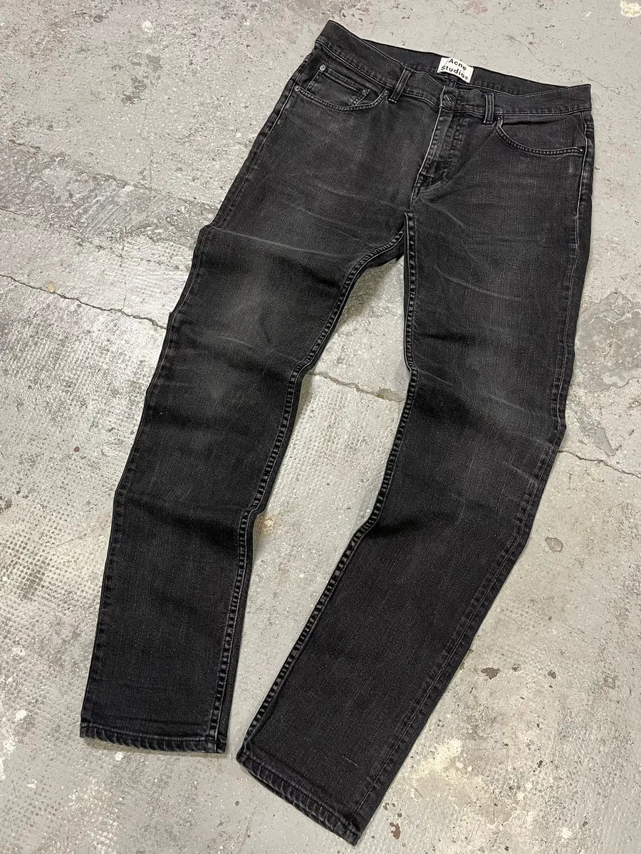 Acne Studios Black Faded Denim Jeans (M) ZyRxsyh 4