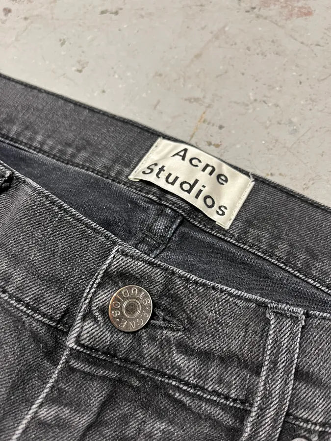 Acne Studios Black Faded Denim Jeans (M) ZyRxsyh 7