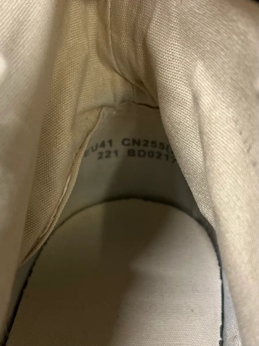 Acne Studios Black High Canvas Shoes (41eu/us8) GZVQpdq 7