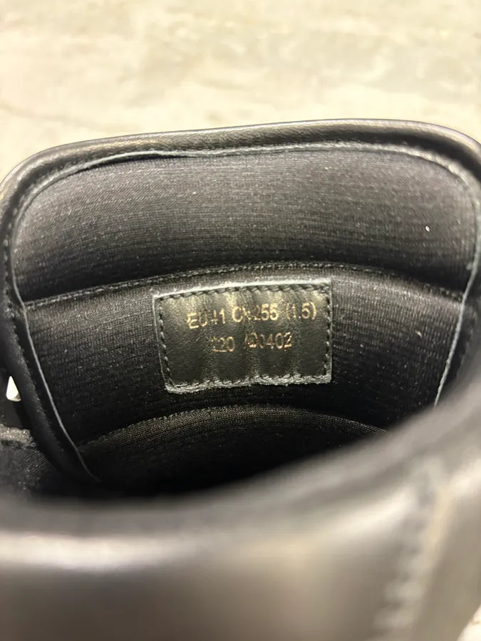 Acne Studios Black High Leather Suede Sneakers (41eu/us8) ZKBcSWH 8