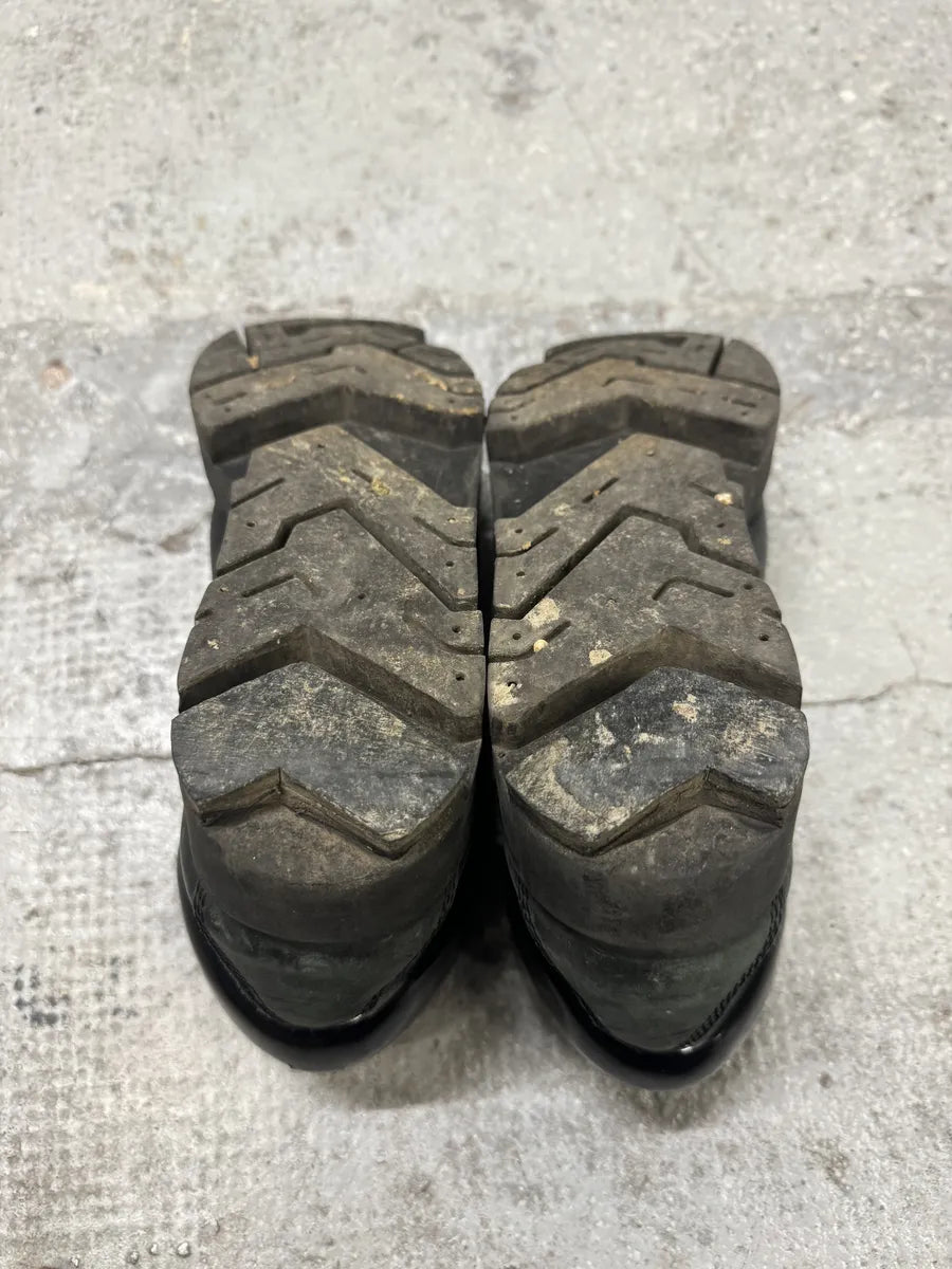 Acne Studios Black Hiking Leather Boots ZLgPZuM 5