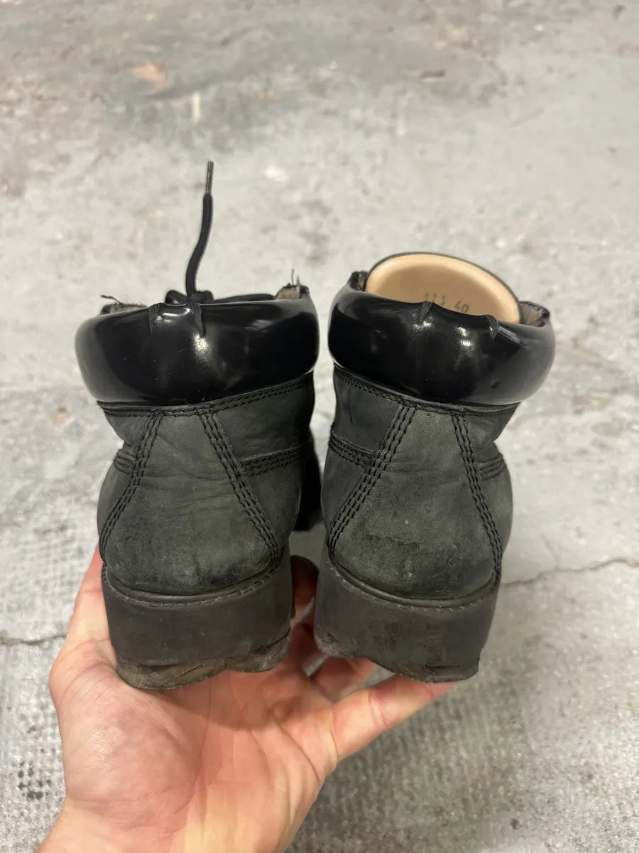 Acne Studios Black Hiking Leather Boots ZLgPZuM 7