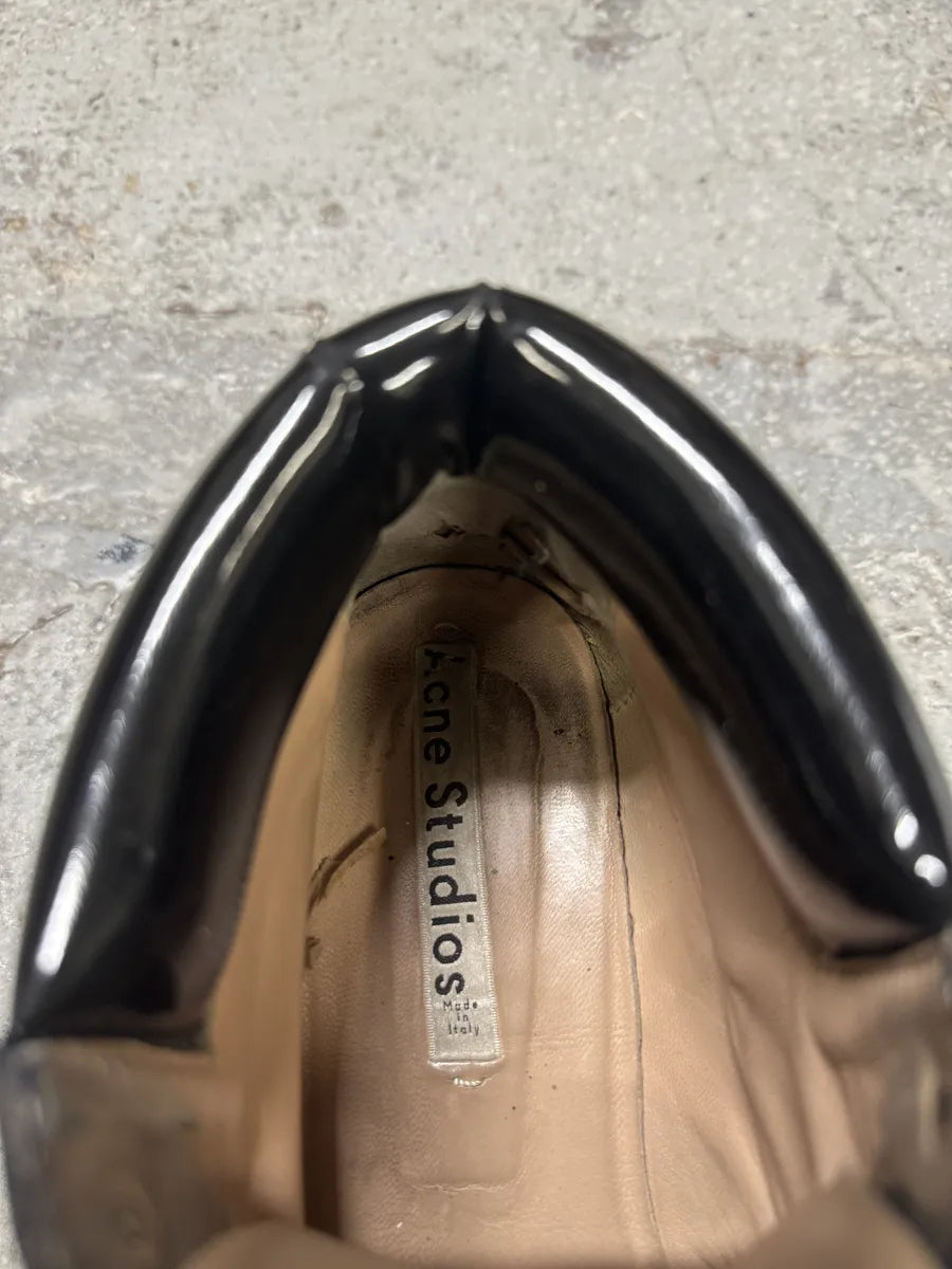 Acne Studios Black Hiking Leather Boots ZLgPZuM 9