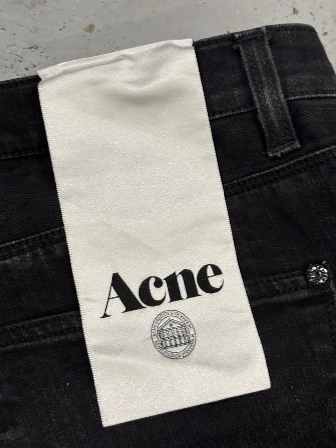 Acne Studios Black Slim Denim Jeans zeMxNUW 8