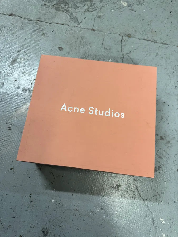 Acne Studios Black Leather Mountain Hiking Boots (41eu/us8) GaXzIMX 10