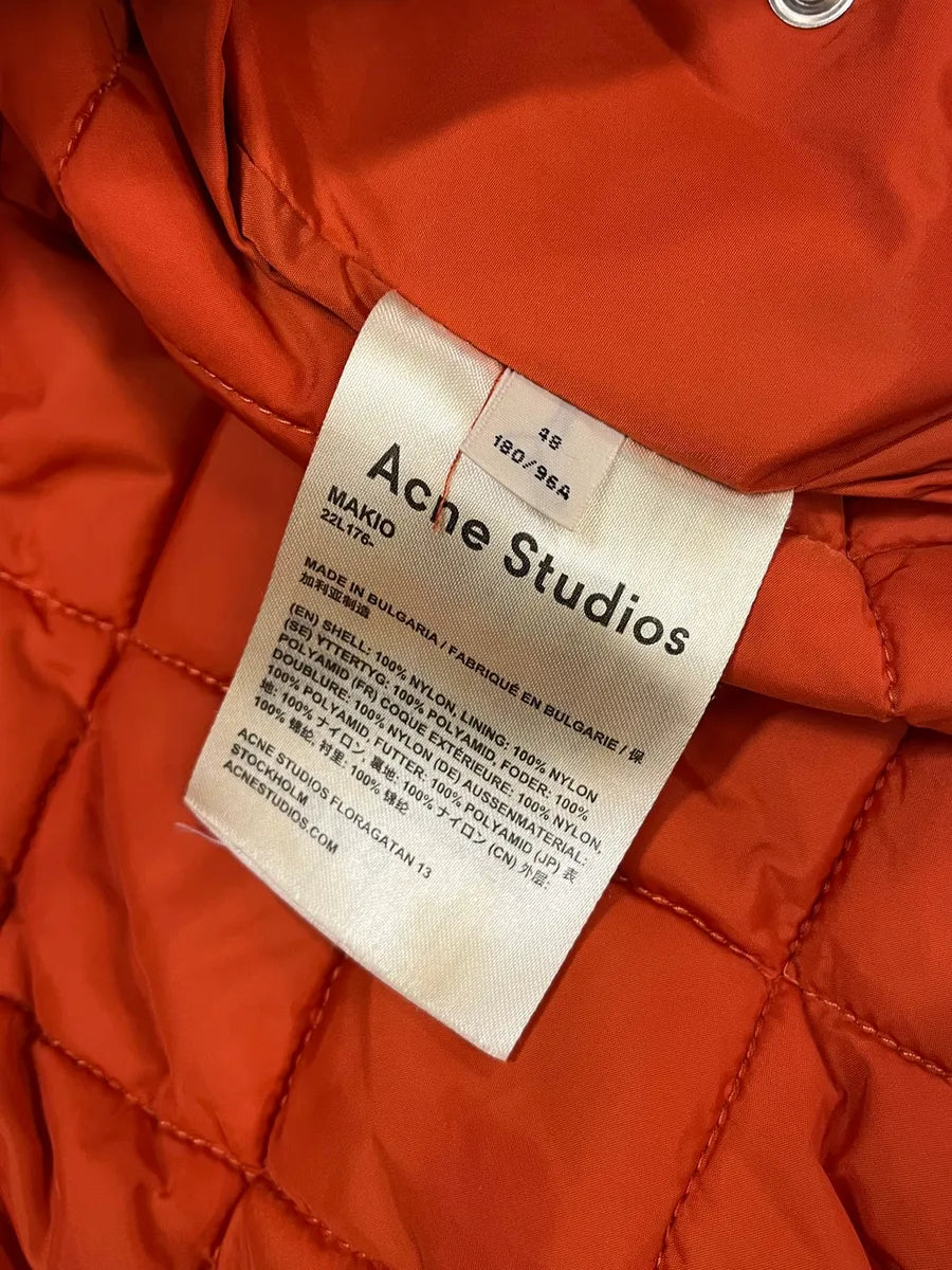 Acne Studios Black Nylon Bomber Jacket HBlyWOl 10