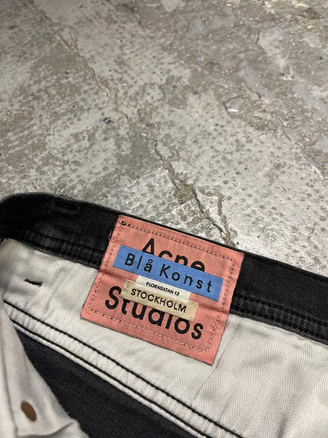 Acne Studios Black Slim Rock Denim Jeans JjFkVmP 10