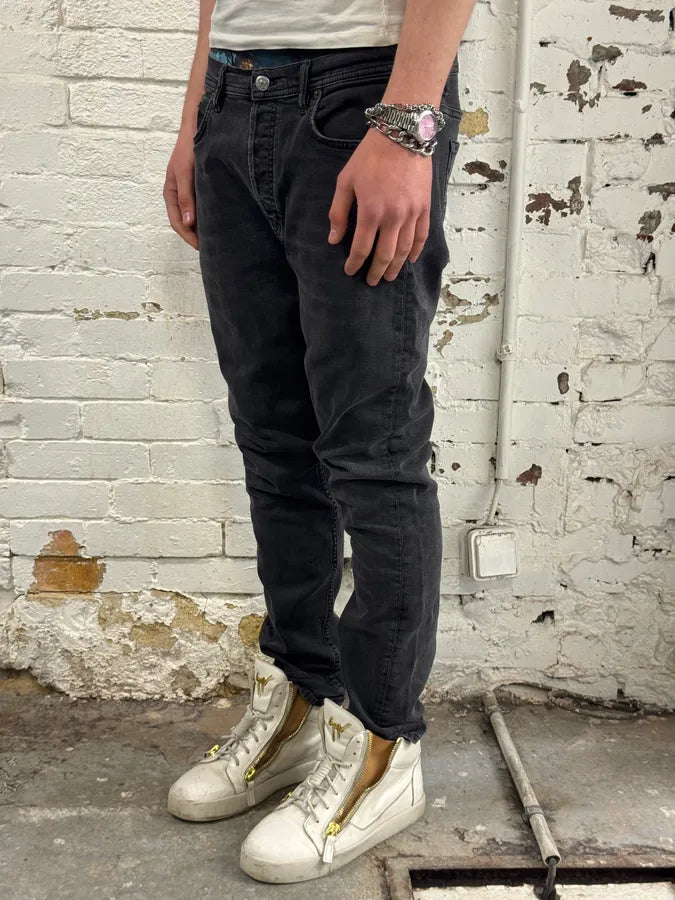 Acne Studios Black Slim Rock Denim Jeans JjFkVmP 2