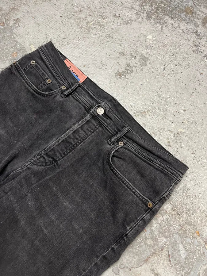 Acne Studios Black Slim Rock Denim Jeans JjFkVmP 5