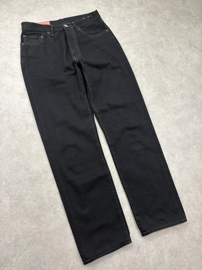 Acne Studios Black Straight Jeans wMsmEHX 4