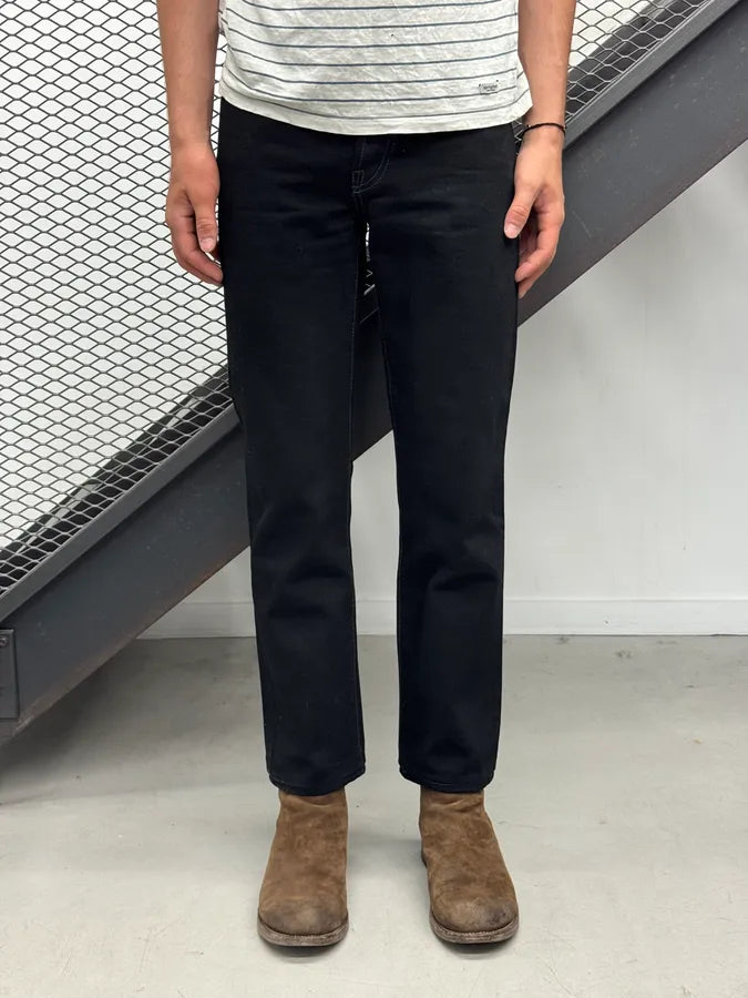 Acne Studios Black Straight Jeans wMsmEHX 1