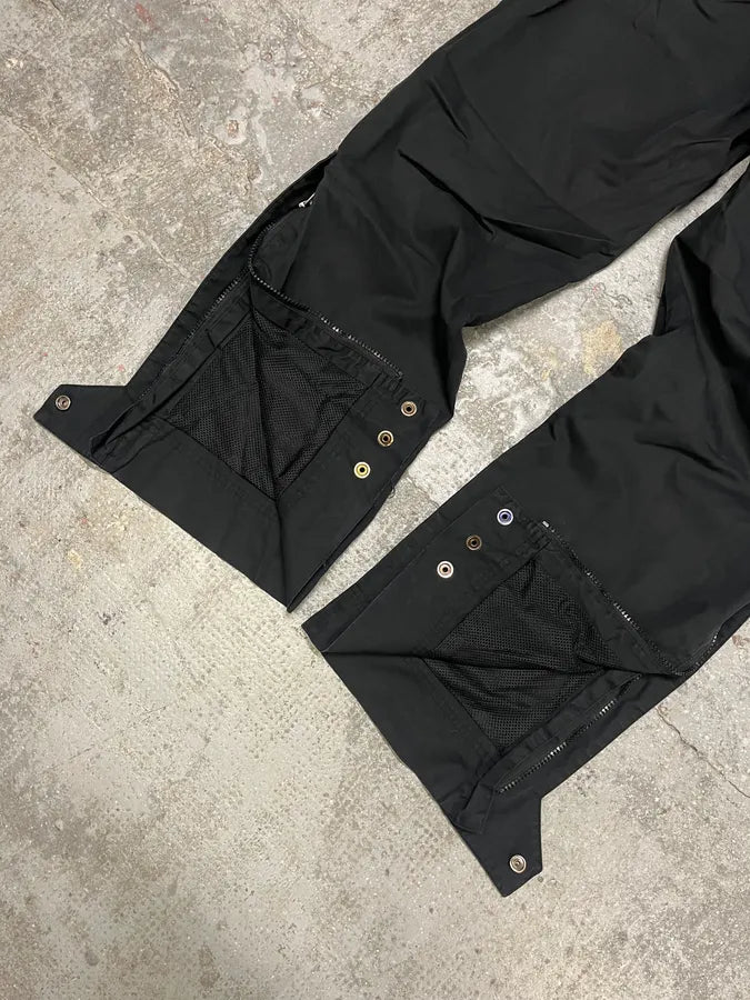 Acne Studios Black Tactical Zip Pants OOwvflo 4
