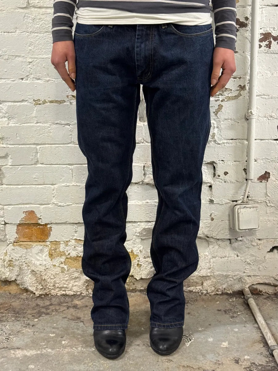Acne Studios Blue Brut Denim Jeans agOMVTt 1