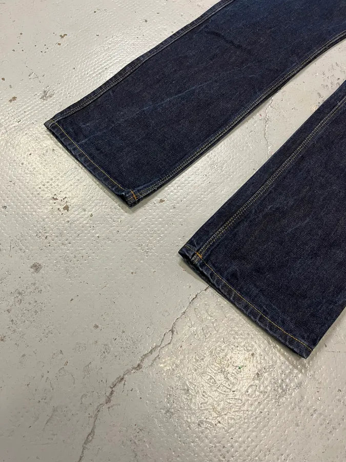 Acne Studios Blue Brut Denim Jeans agOMVTt 5