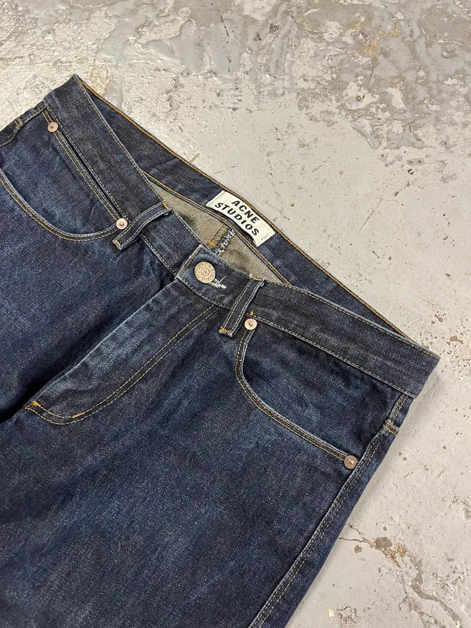 Acne Studios Blue Brut Denim Jeans agOMVTt 6