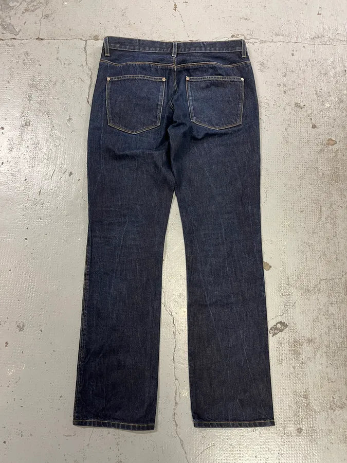 Acne Studios Blue Brut Denim Jeans agOMVTt 7