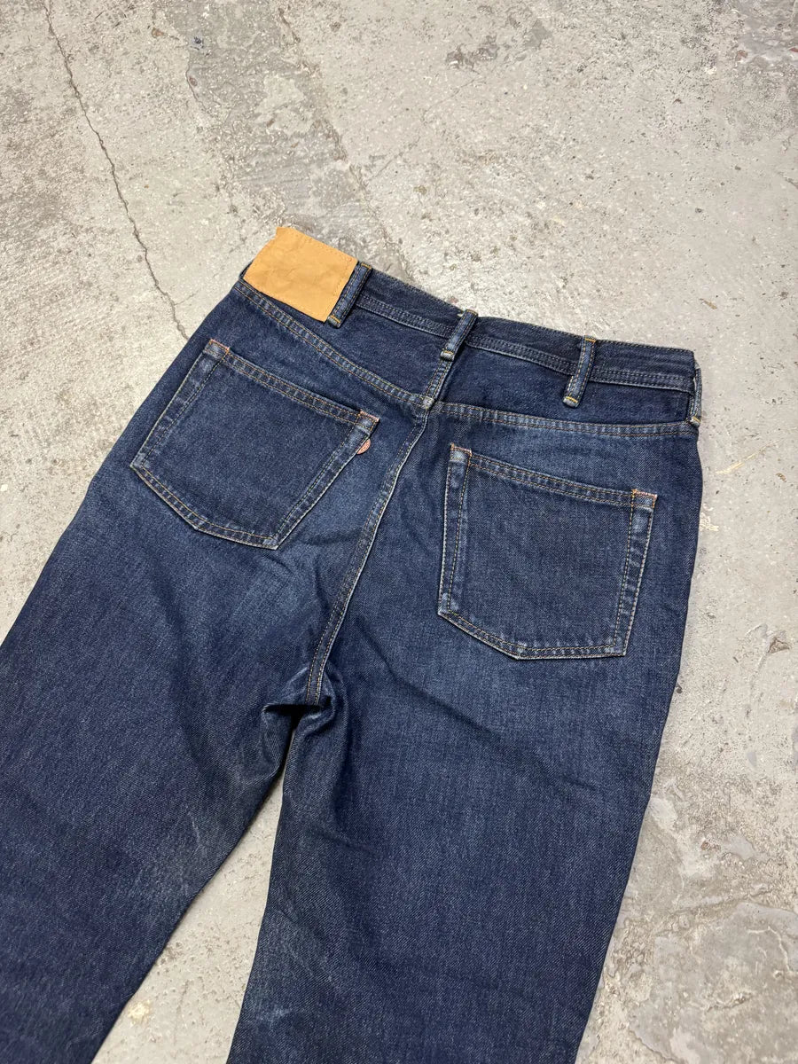 Acne Studios Blue Faded Denim Jeans YiucRFb 4