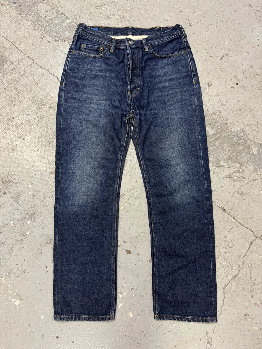 Acne Studios Blue Faded Denim Jeans YiucRFb 7