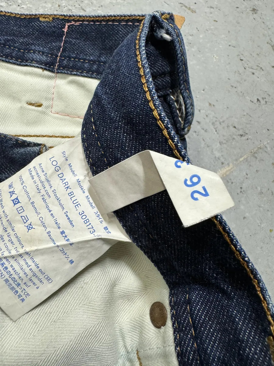 Acne Studios Blue Faded Denim Jeans YiucRFb 8