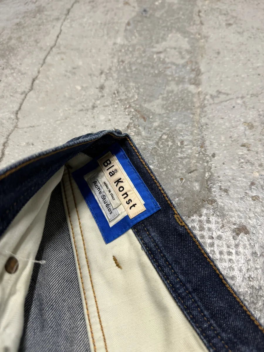 Acne Studios Blue Faded Denim Jeans YiucRFb 9