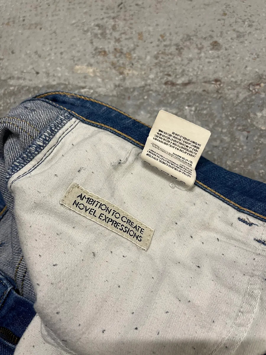 Acne Studios Blue Flared Denim Jeans asEOFAv 11