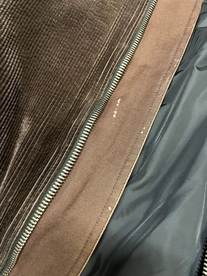 Acne Studios Brown Velvet Bomber Jacket yEdTGEc 10