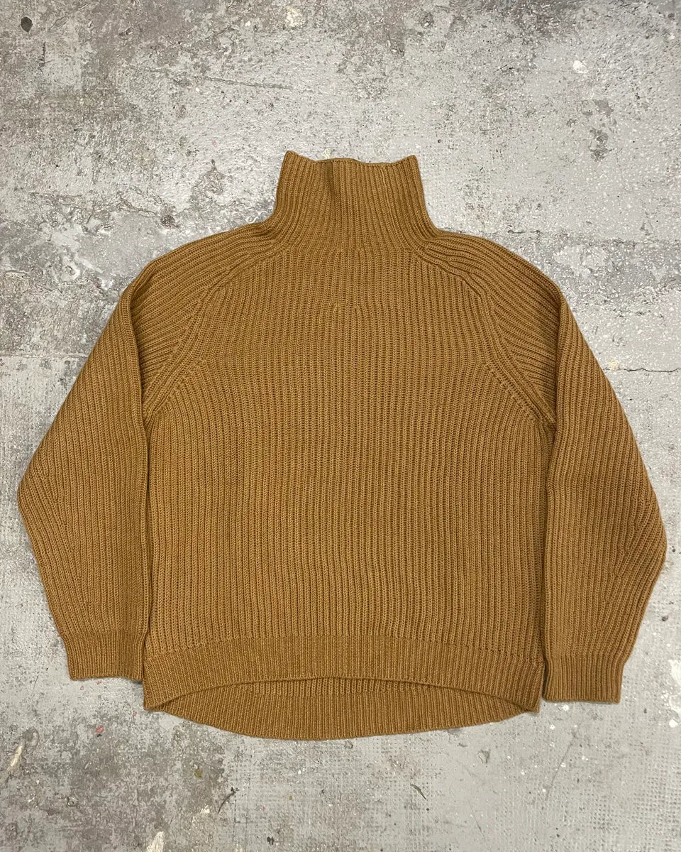 Acne Studios Brown Wool Turtleneck OxIxRBD 0