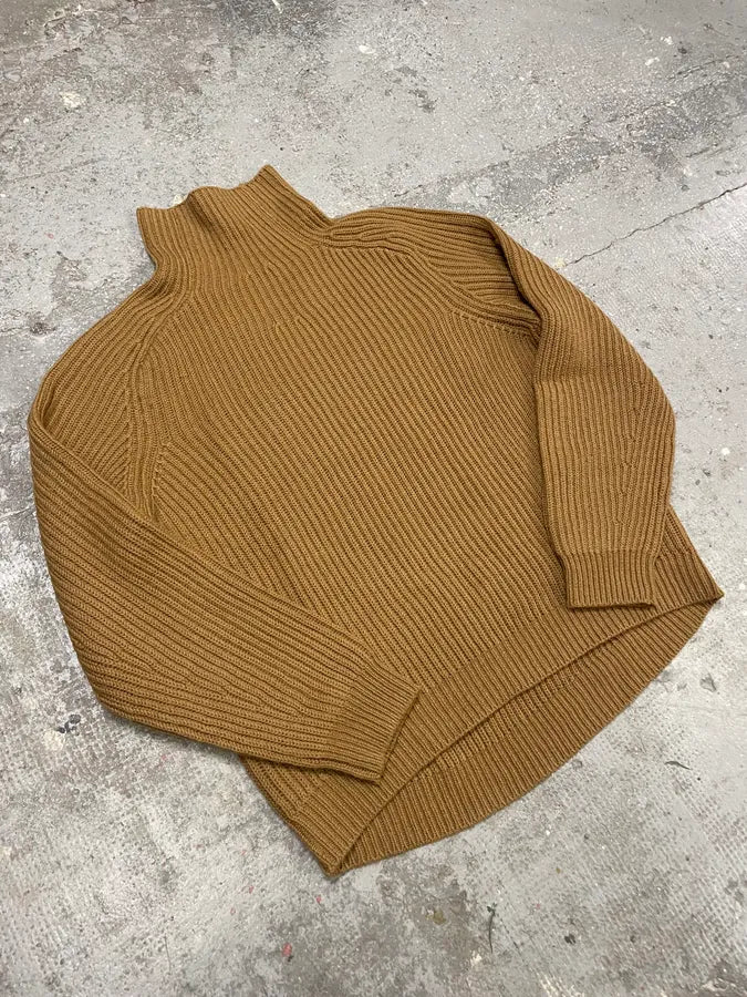 Acne Studios Brown Wool Turtleneck OxIxRBD 1