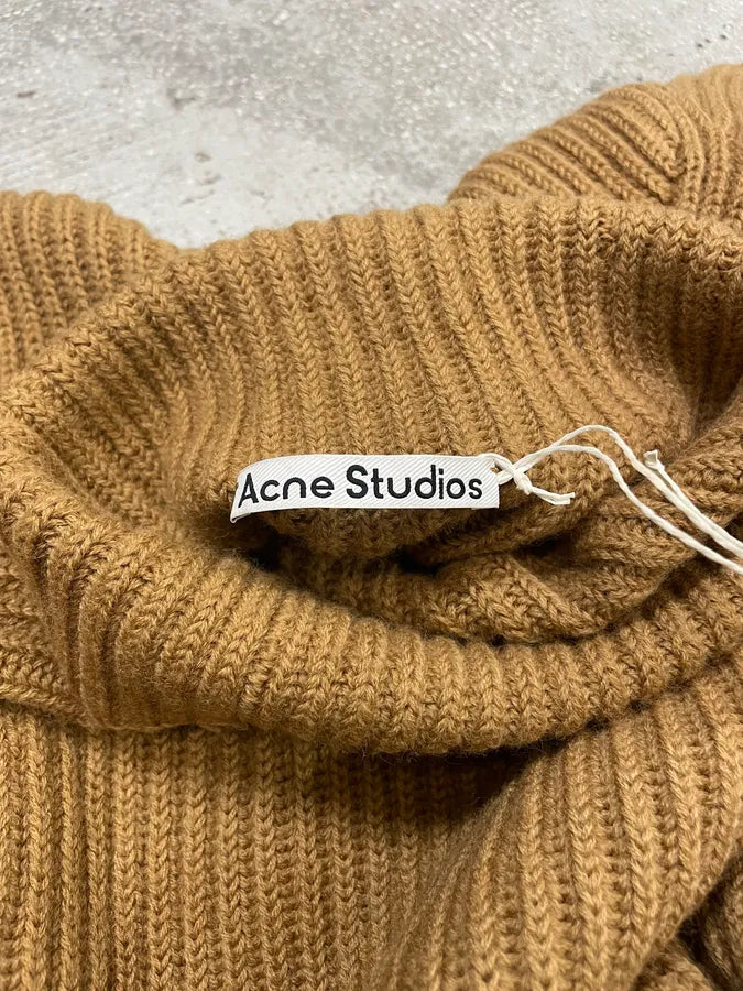 Acne Studios Brown Wool Turtleneck OxIxRBD 4