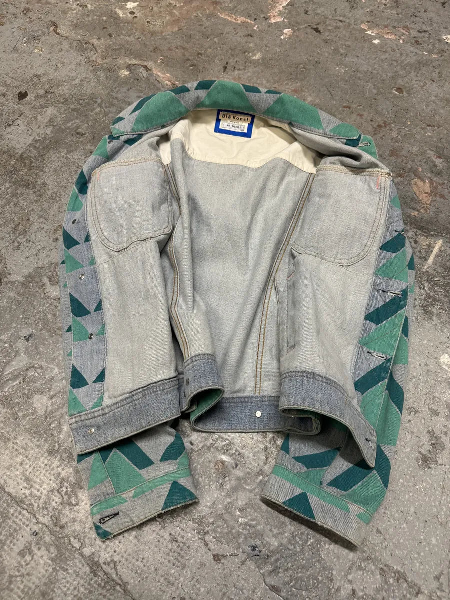 Acne Studios Contemporary Blue Denim Jacket (S) izbQkoc 5