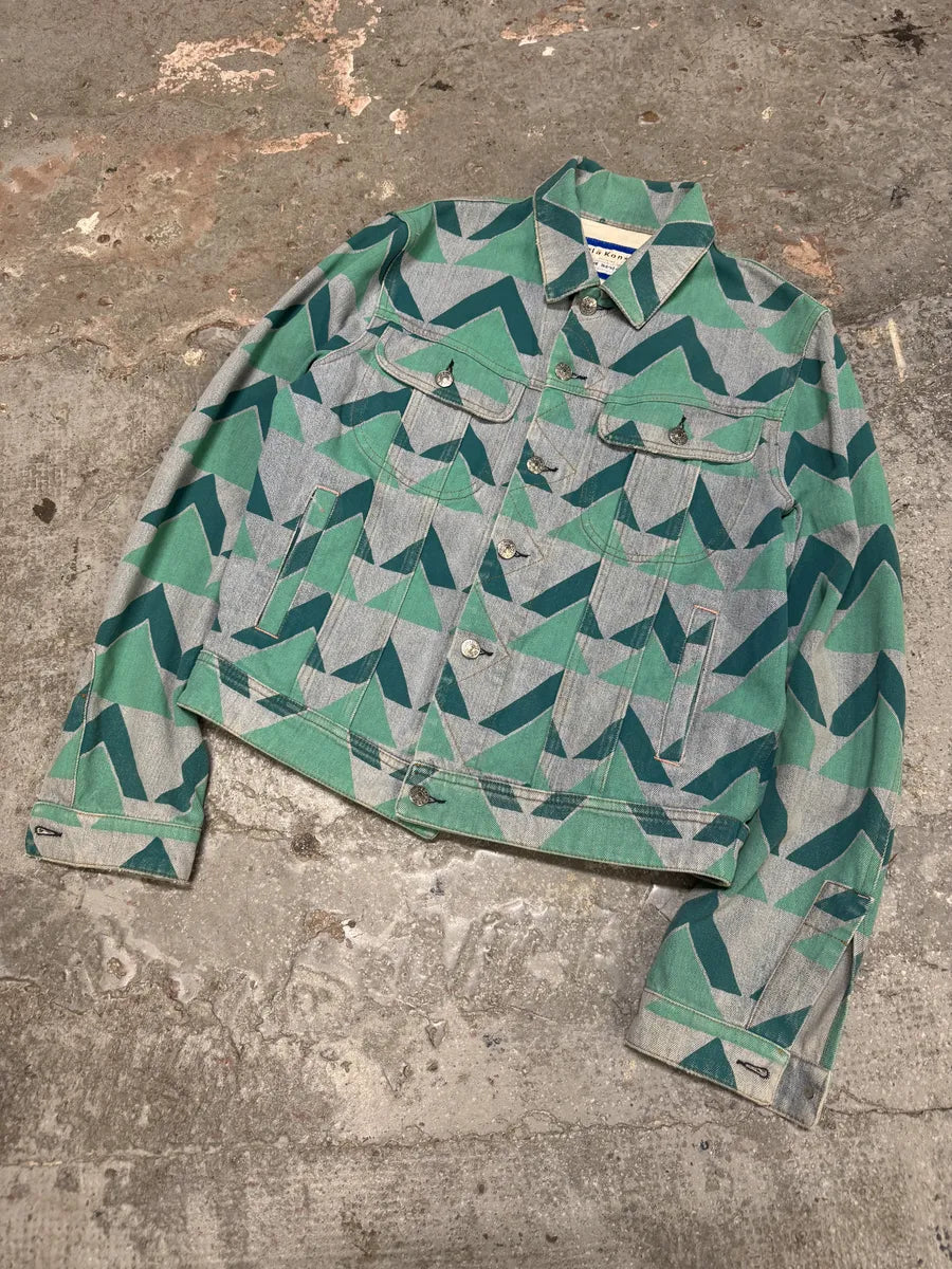 Acne Studios Contemporary Blue Denim Jacket (S) izbQkoc 7