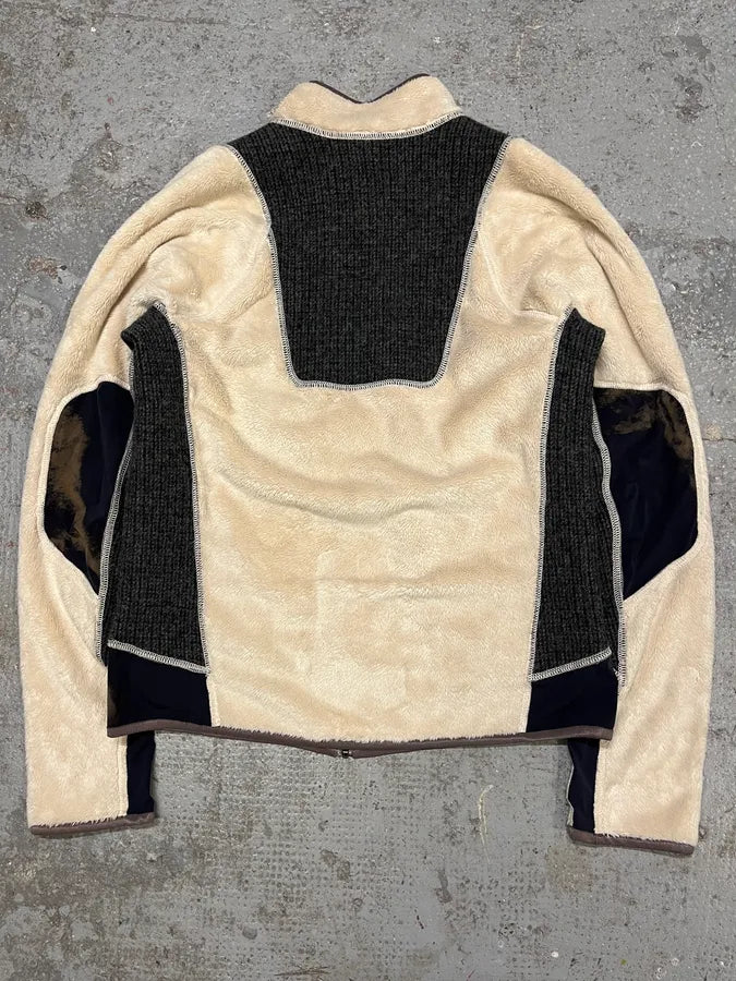 Acne Studios Creamy Tactical Back Fleece Zip-up Jacket (S/M) vuNqNEW 1
