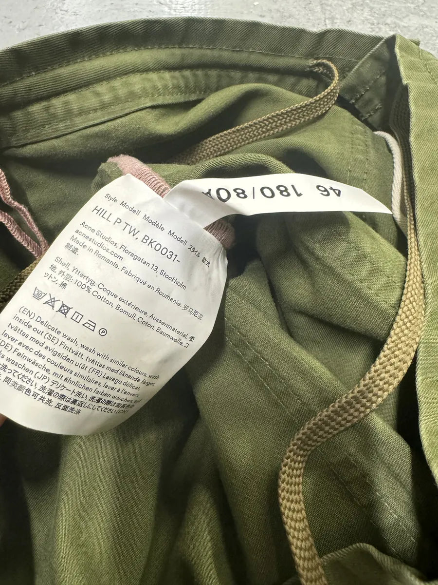 Acne Studios Green Cargo Pants (M) SmaqaSS 8