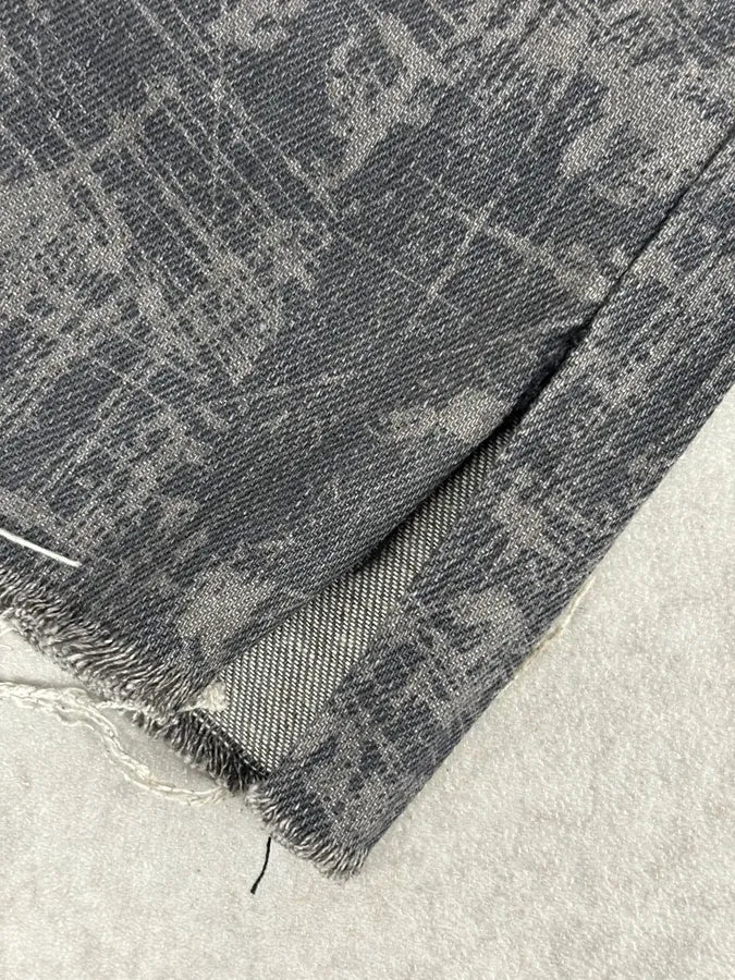 Acne Studios Needle Print Grey Effect Jeans YKSGEJt 9