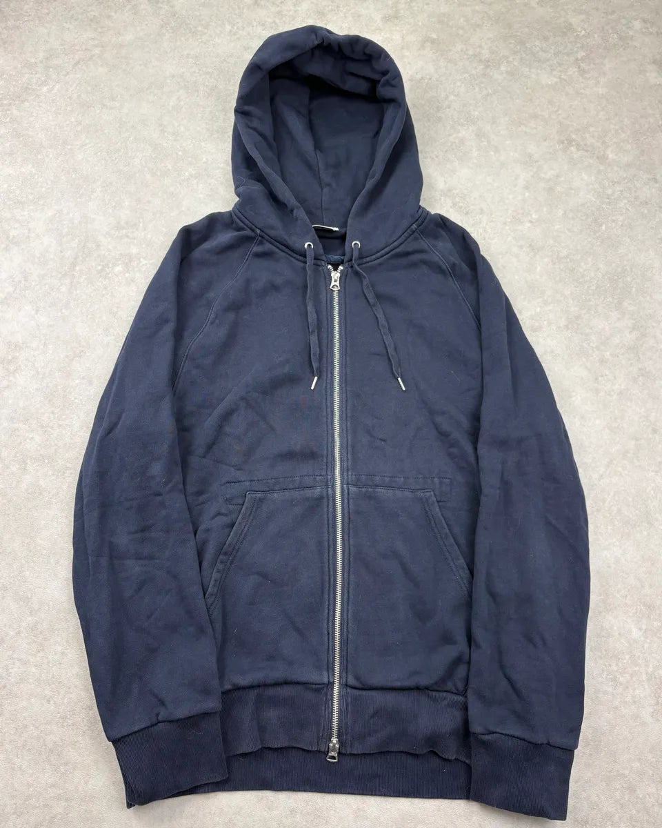 Acne Studios Just Navy Side Zip-up Hoodie BOsWRKy 0