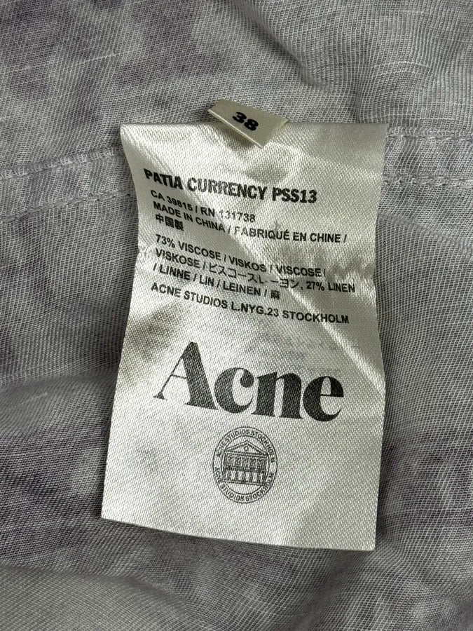 SS2013 Acne Studios Purple Dollar Short Sleeve Shirt  SNJlhOl 10