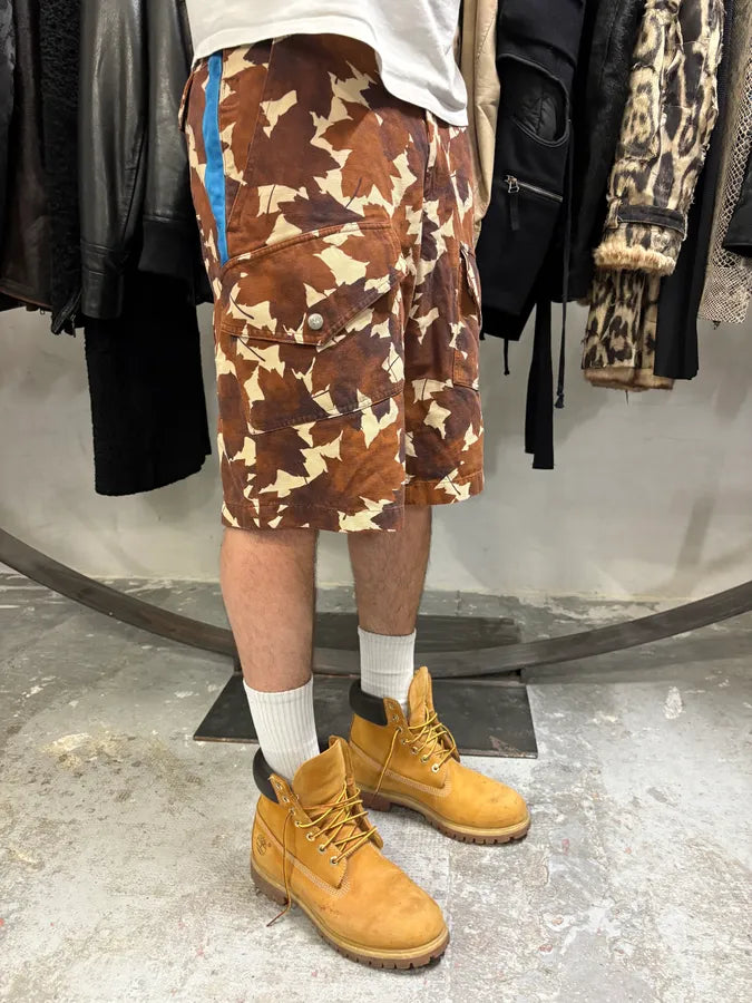 Acne Studios Leaf Brown Shorts (M) aWjpQPu 2