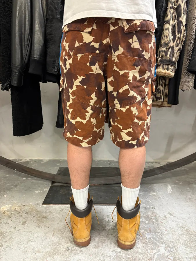 Acne Studios Leaf Brown Shorts (M) aWjpQPu 3