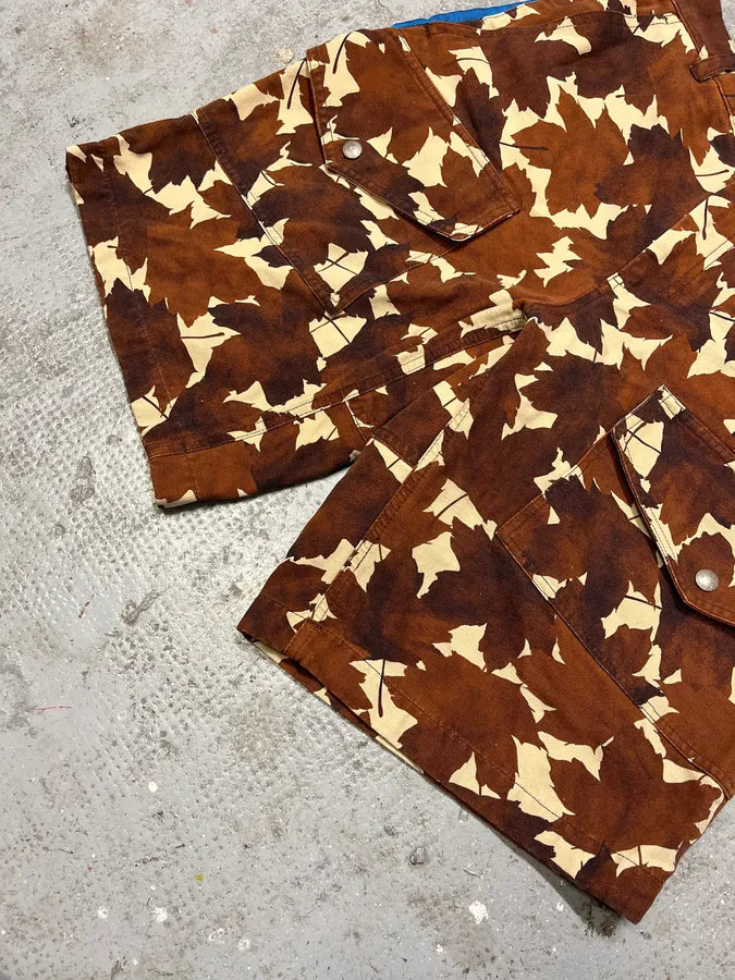 Acne Studios Leaf Brown Shorts (M) aWjpQPu 5