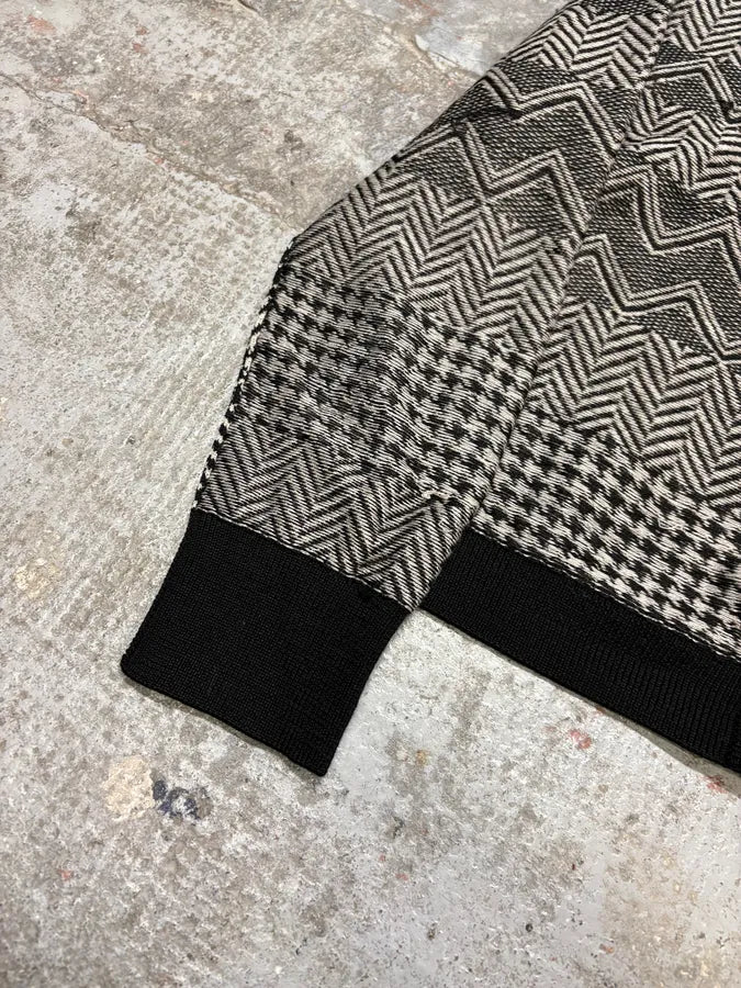 Acne Studios Light Minimalistic Patterned White Cardigan (S) FJXives 6