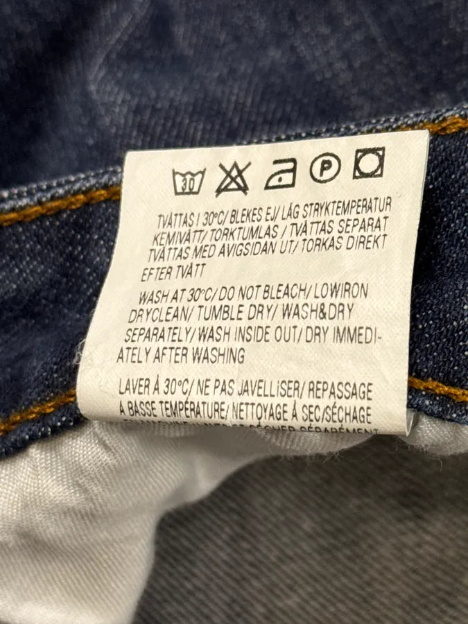 Acne Studios Navy Classic Slim Denim Jeans ygWxhwz 10